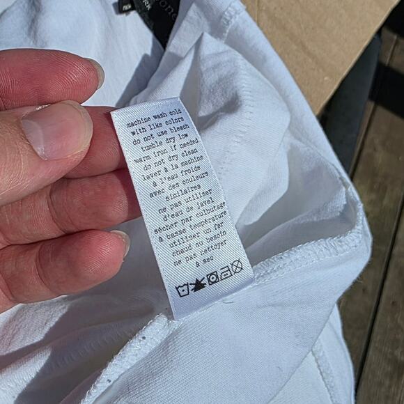 Rag & Bone Leg Camo Box Logo T-Shirt - Picture 6 of 6